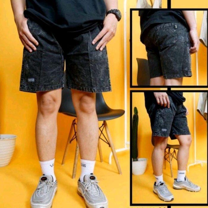 SLP celana pendek pria premium cowok laki laki dewasa polos terbaru boardshort distro jeans Surfing