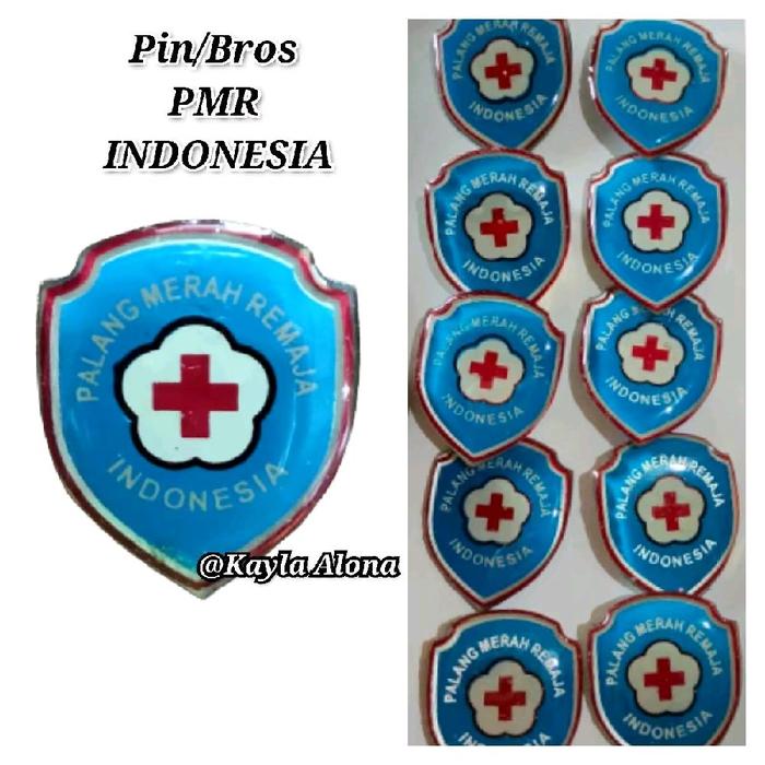 PIN PMR bahan FIBER ( BIRU MUDA )