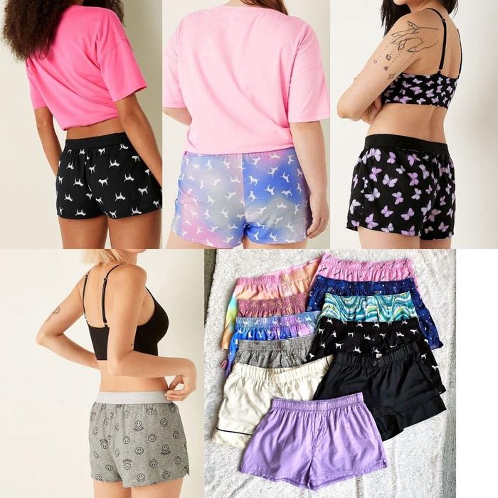 VS Printed Short Pants - Celana pendek wanita - Celana Pantai - Celana Rumah