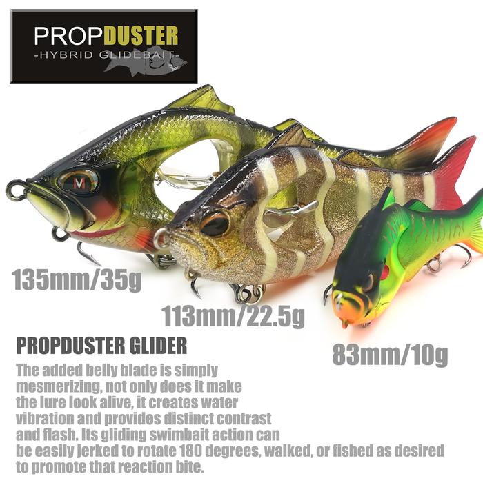 2022 New Slow Sinking Propeller Jerkbait Bait Artificial Lure 10g 23g