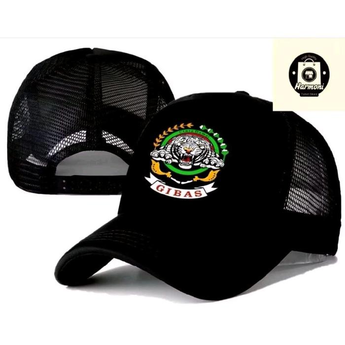 TOPI TRUCKER TOPI JARING ORMAS GIBAS