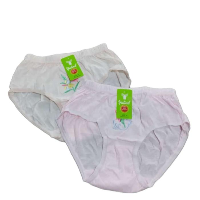 Yutind Bordir Sablon CD Wanita Uk S,T,M,L,XL,XXL Katun