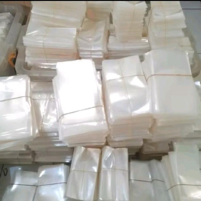 (Grosir) 1 kilo Plastik Kaos Kaki OPP Bening Tebal, plastik pembungkus kaoskaki isi 1 Kg