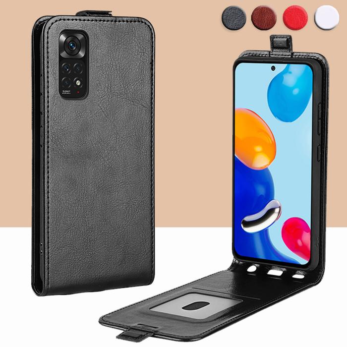 Vertical Flip Case For Xiaomi Redmi Note 11T Pro Plus 5G 11S Cover
