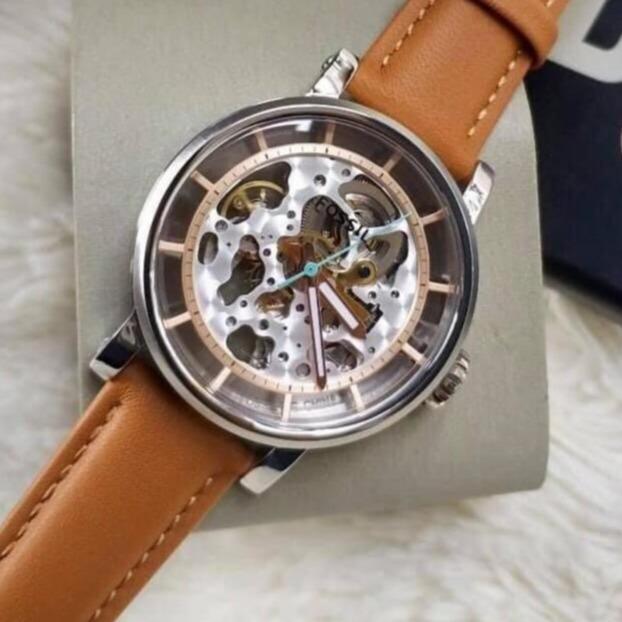 JAM TANGAN WANITA FOSSIL AUTOMATIC BOYFRIEND ME3109 ORIGINAL