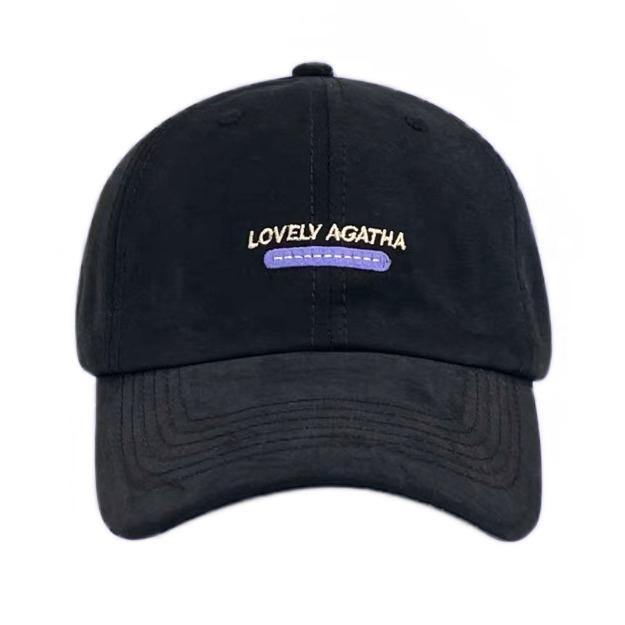 NEXTSTOPID-238 Topi Baseball Outdoor Model Korean Unisex Bordir Lovely Agatha