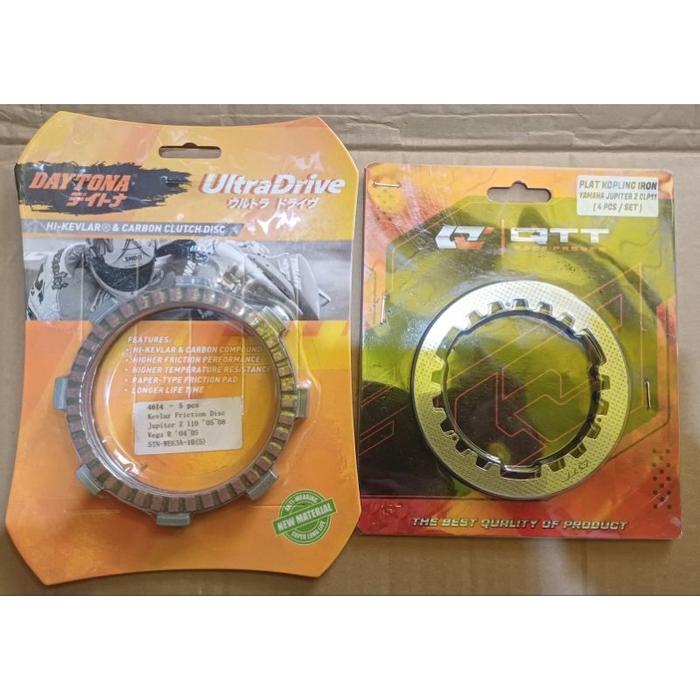 PLAT KAMPAS KOPLING QTT & DAYTONA FIZR JUPITER VEGA RUMAH KAMPAS MASIH BAWAAN STANDARD FIZ F1ZR FORC