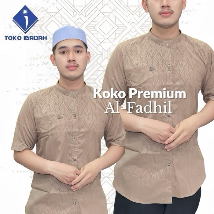 Koko Premium | Al - Fadhil Lengan Pendek Bahan Sulthan
