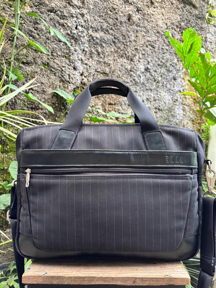 Tas Kantor Elle Unisex Sling Bag Briefcase Elle Tas Selempang Laptop Elle Massanger Bag Elle Tas Sel