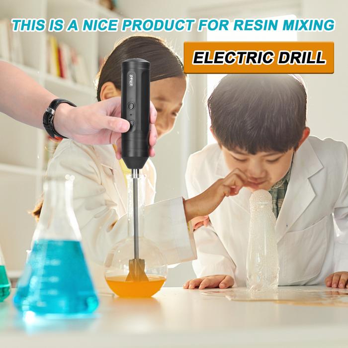 Electric Agitator Rechargeable Handheld Electric Drill Cordless