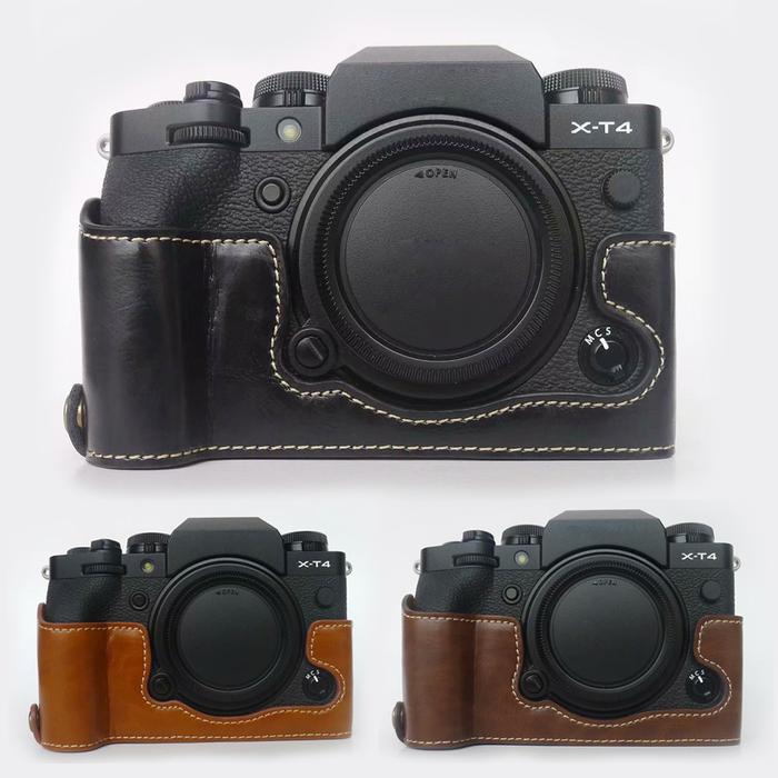 Camera Protect Half Case for Fujifilm Fuji X-T4 X-T3 X-T2 X-T1 XT4