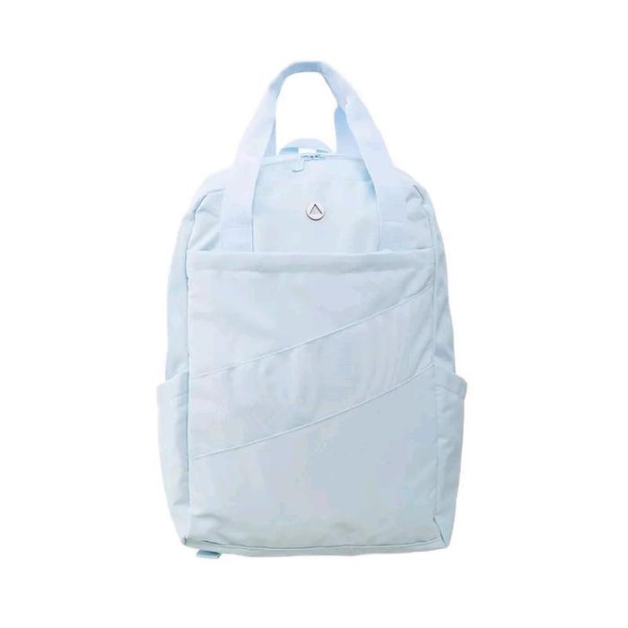 Airwalk Eira Backpack Unisex Original Tas Ransel Pria Wanita Desain Minimalis Warna Biru Muda