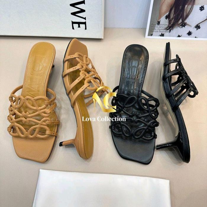 Shoes LS1LW-007(003) LW Petal Anagram Slide Heels