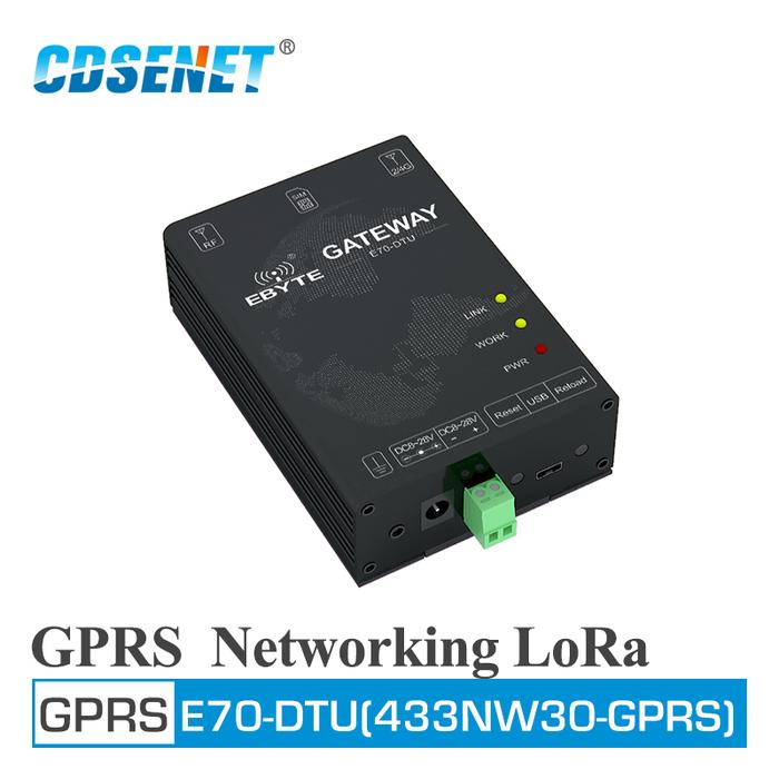 E70-DTU(433NW30-GPRS) 433MHz GPRS Networking Wireless Modem