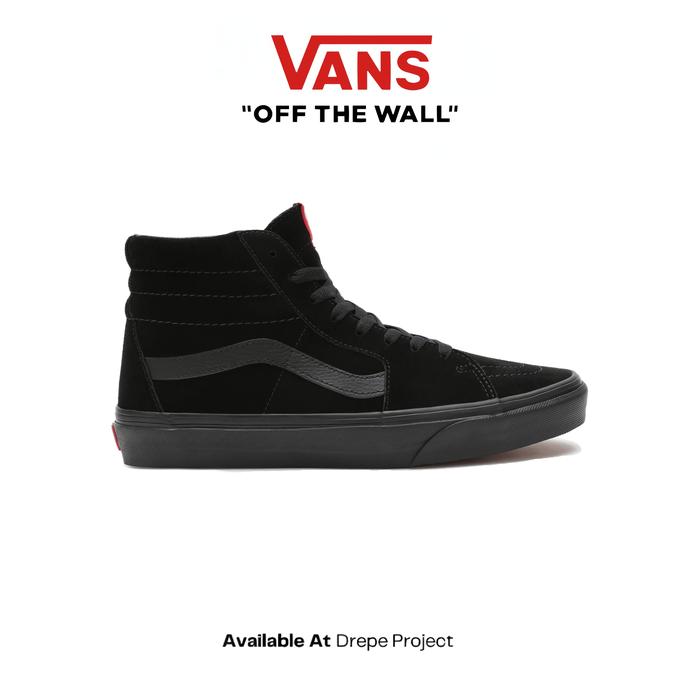 Vans SK8 Hi Classic Suede - Black Black Original BNIB