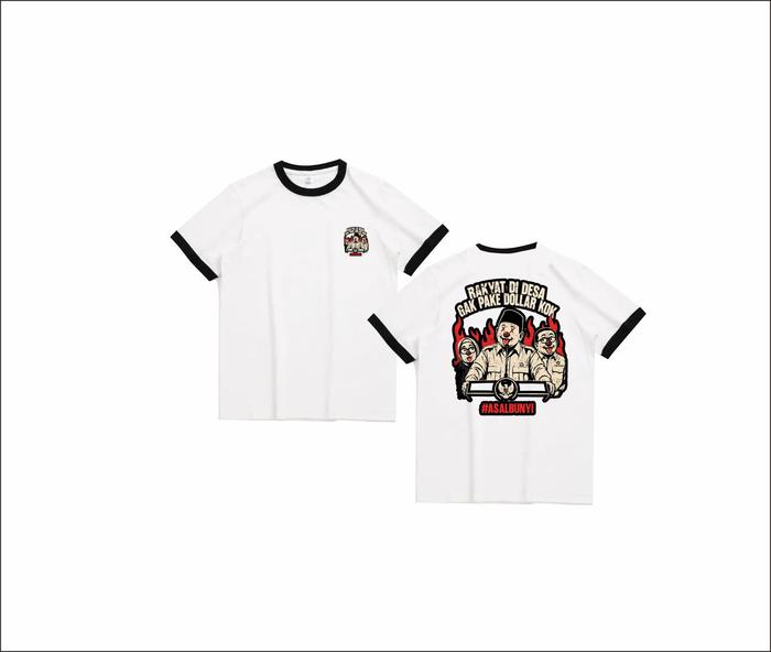 Kaos Baju Atasan Anak & Dewasa Asal bunyi - Gak pake dolar - Kaos Asbun
