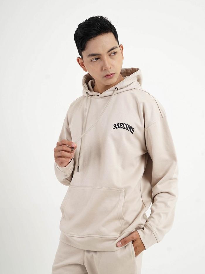 3Second Jaket Pria Hoodie Basic Katun Polyester Houdi OL-C110924