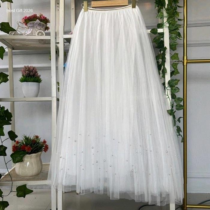 Rok Tutu Mutiara Premium ( RR )/Rok Tutu Mutiara (Sebar) | Hot Item