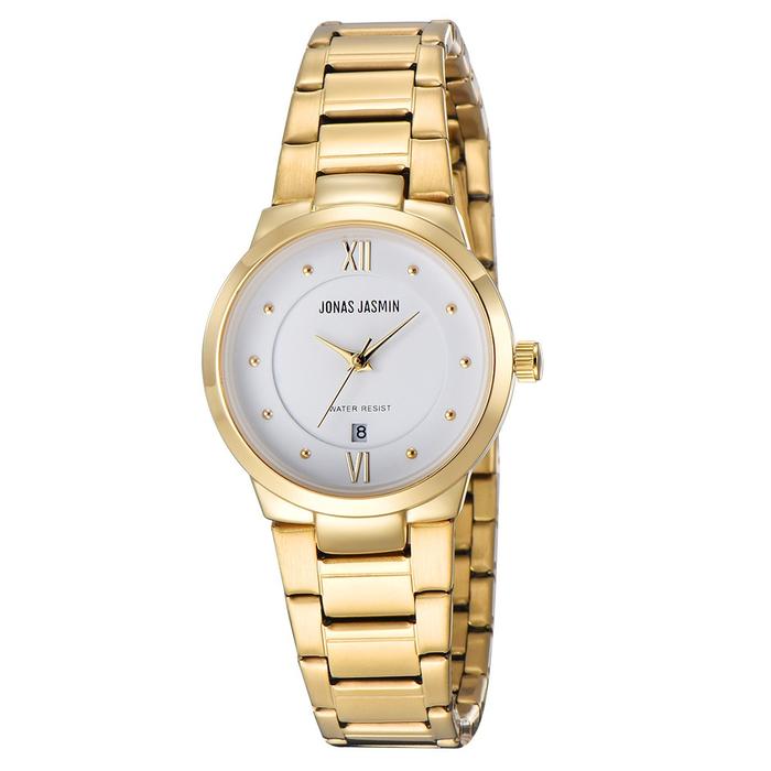 Jam Tangan Rantai Wanita Fashion Jonas Jasmin Original JJ-3105ML Tanggal Aktif Jonas Jasmin Original