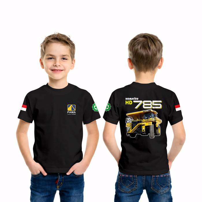 Kaos Baju Anak PT PAMAPERSADA KOMATSU HD 785 DB Kaos Distro