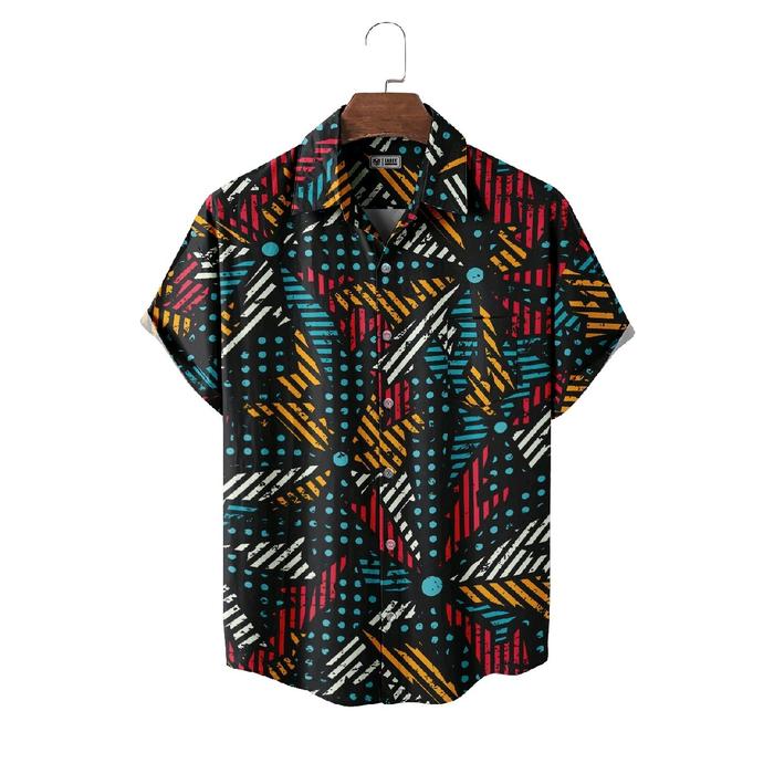 Kemeja Pria Premium – MOSAIC GRUNGE