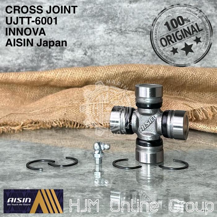WHYN!! UNIVERSAL CROSS JOINT KOPEL INNOVA FORTUNER UJTT-6001 AISIN Japan