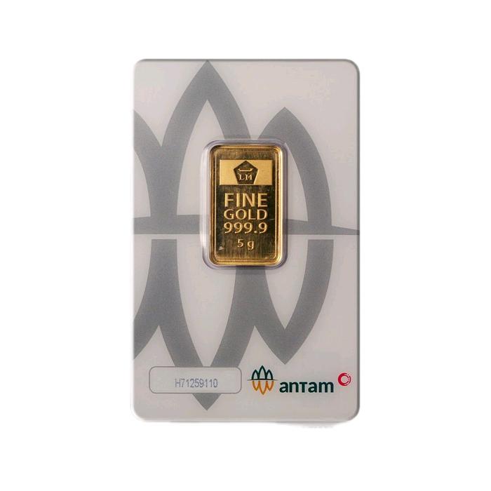 Logam Mulia 5gr Antam Asli 100%