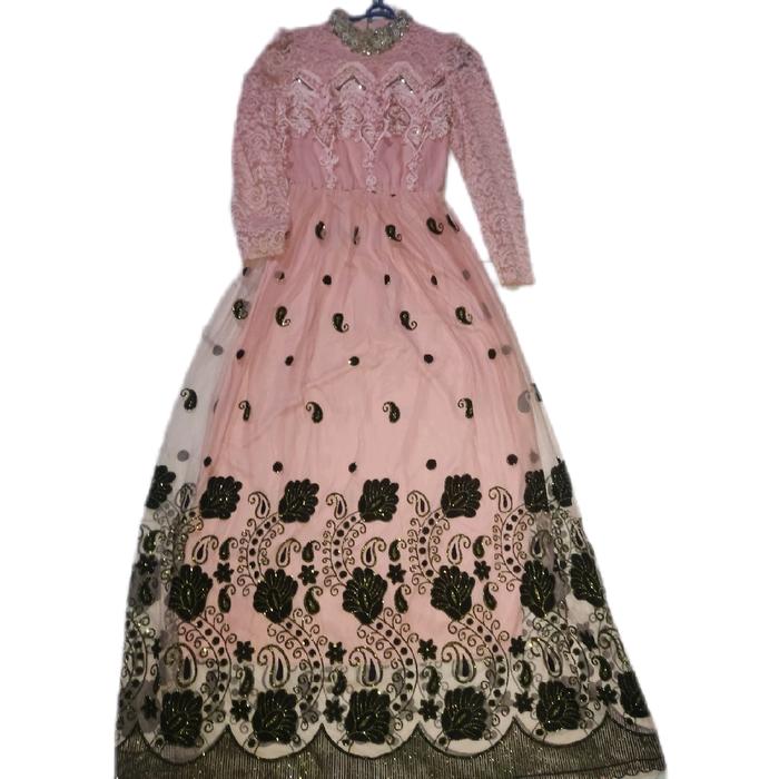 Gamis Pesta Murah Obral 50 Ribu - Baju Muslim Wanita Mewah Dewasa