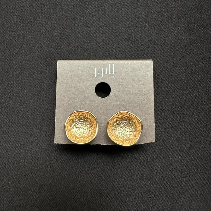 J.Jill Goldtone Hammered Earrings