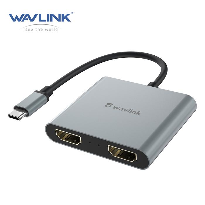 Wavlink USB-C to Dual 4K HDMI Display Adapter, Single hdmi 4k at 60hz