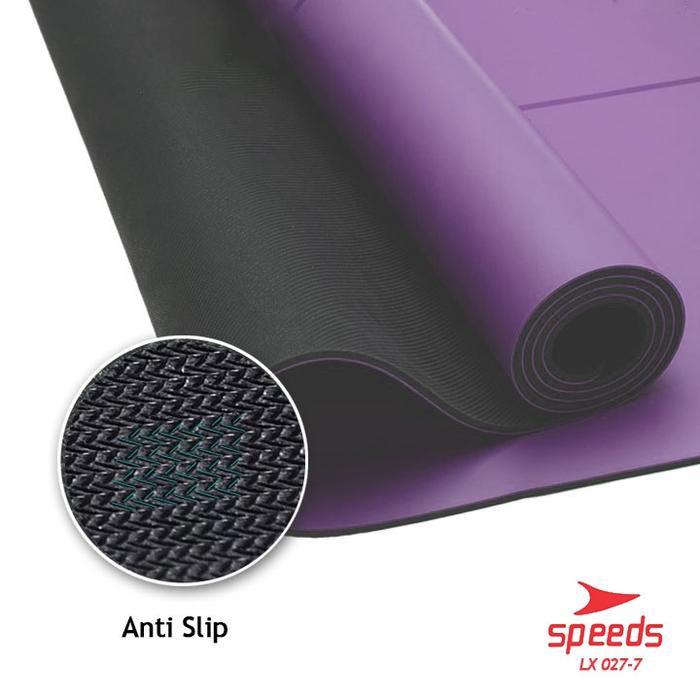 SPEEDS Matras Yoga Mat Pu Free Tas! Karet Matras Premium Karpet Spons Speeds 027-7