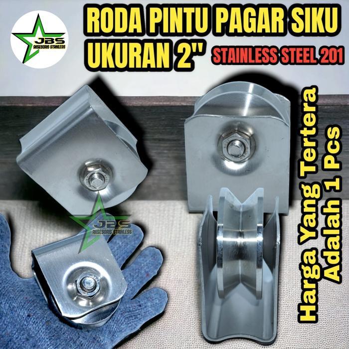 Roda Siku stainless 2" inchi