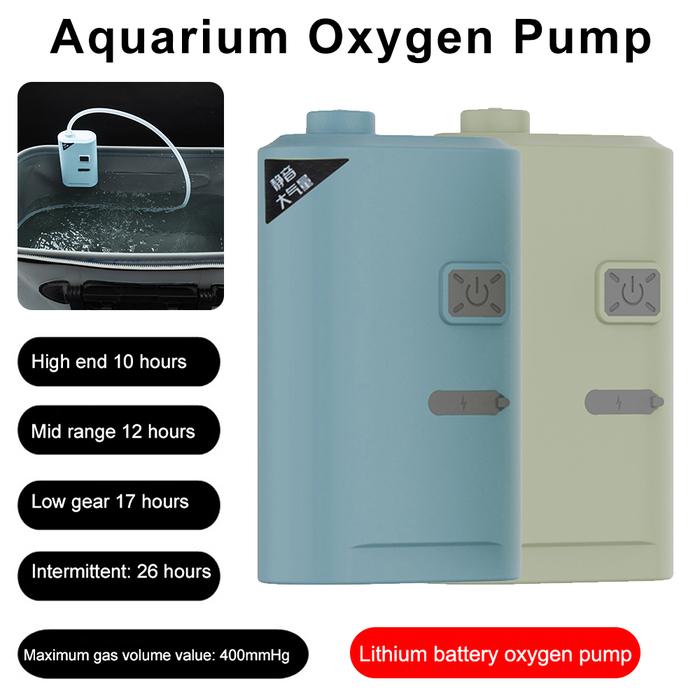 Aquarium Fish  Pump USB Rechargeable Air Pump Usb Lithium