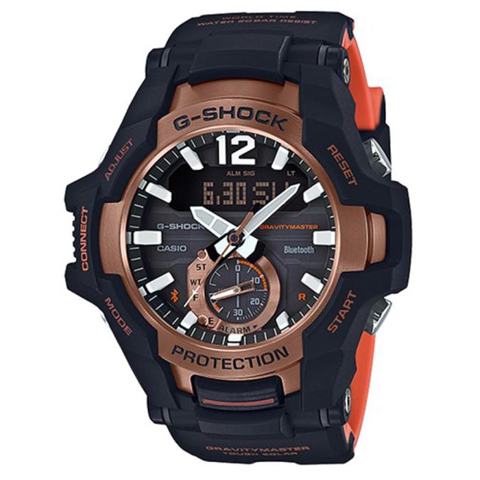 Jam Tangan G-SHOCK GR-B100-1A4DR Dual Time Rubber Strap