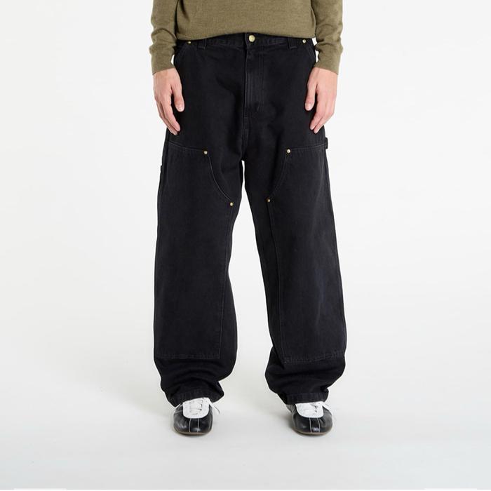 CARHARTT WIP Nash Double Knee Pant Black Stone Washed