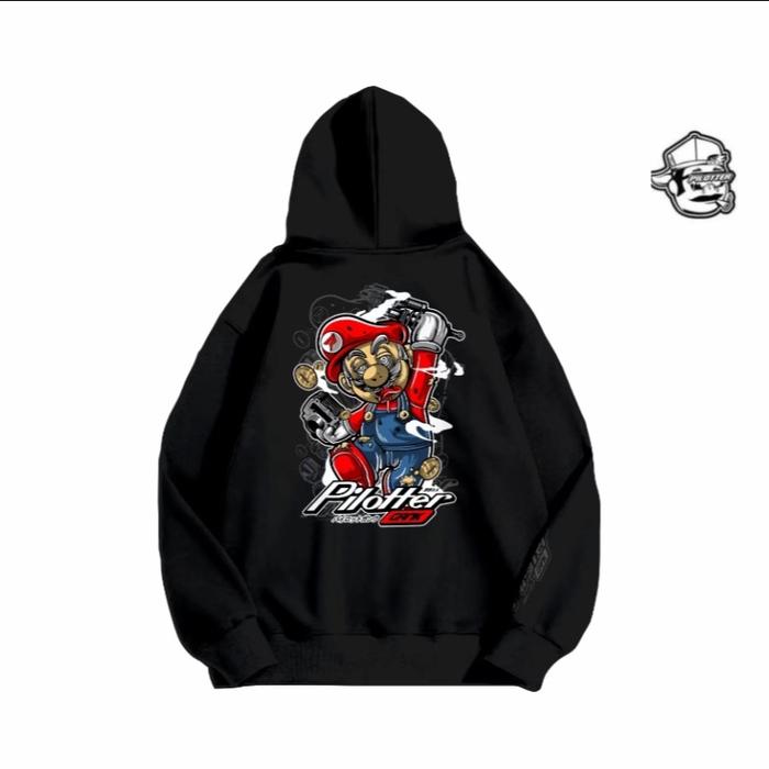 HOODIE SWEATER PILOTER DTF MARIO
