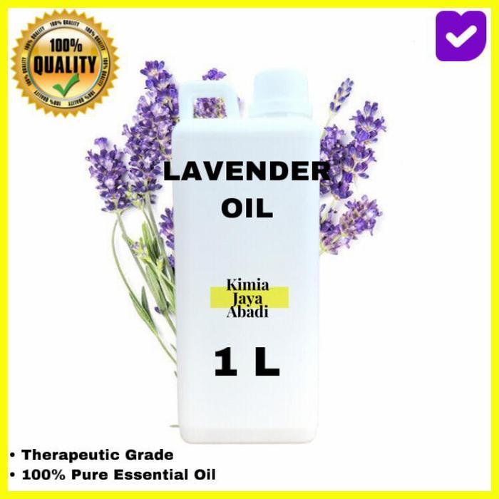 Pure French Lavender Essential Oil / Minyak Lavender MURNI 1 LITER