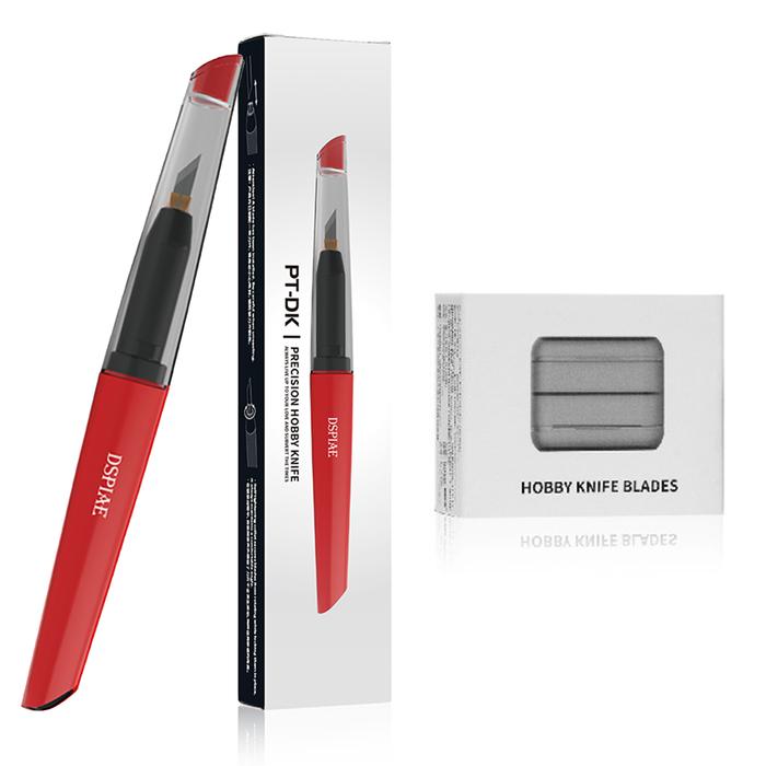 DSPIAE PT-DK Precision Model Hobby Knife with 20 Pcs Blades Cutting Tool Set Plastic Model Building 