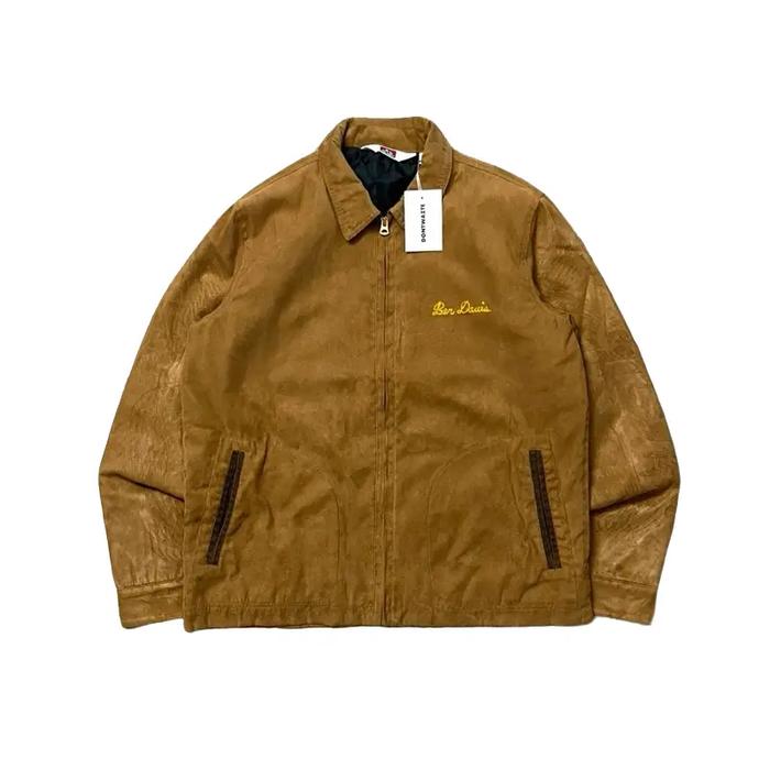 BEN DAVIS CANVAS WORK JACKET SUEDE ORIGINAL