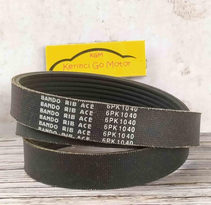 BANDO VAN BELT 6PK 1040 RIB BELT TALI KIPAS 6PK-1040 FAN BELT ALUR KI1
