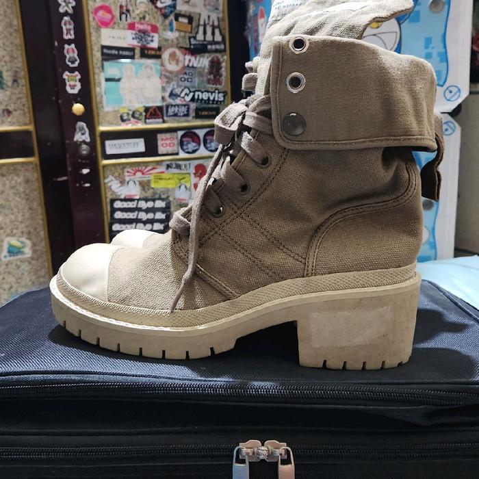 Boots Tinggi Marc Jacobs standard supply workboots sepatu boots keren