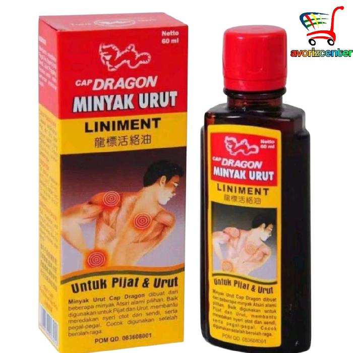 Minyak Urut Dragon Liniment 60ml