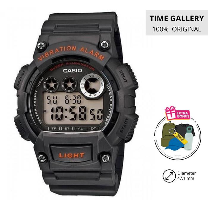 Jam Tangan Pria Casio 100% Original Ori W-735H-8AVDF W735H 8A 8 watches