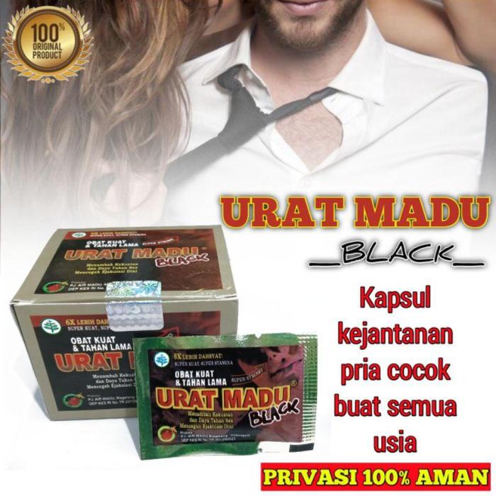 Code-kapsul kuat pria tahan lama URAT MADU original