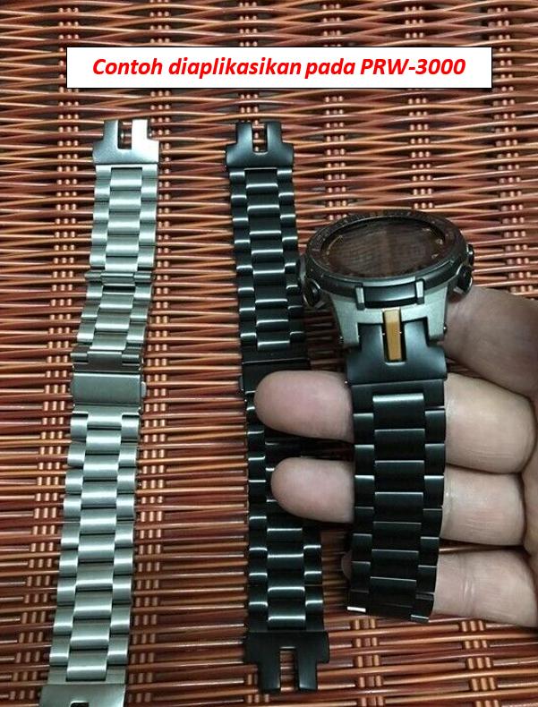 Stainless Steel Watchband Strap For Casio PRG-300 PRG-330 PRW-6000 PRW-6100 PRW-3000 PRW-3100