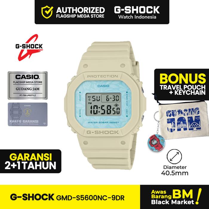 G-Shock GMD-S5600NC-9DR | Jam Tangan Wanita Cewek | Digital | Anti Air | Original | Casio GShock Wat