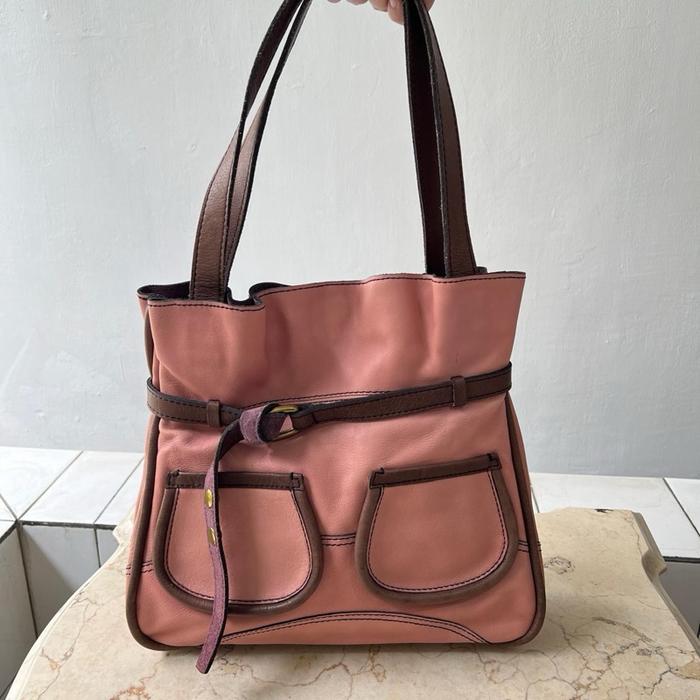 Tas Fossil 54 Chelsey Tote Mauve Pink - Preloved