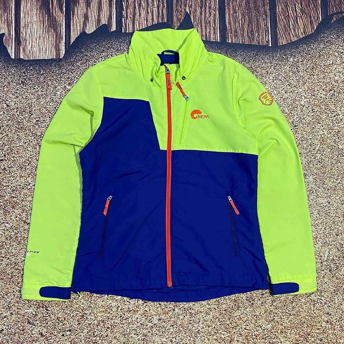 jaket gunung NEPA EVOLUTION jaket outdoor multi colour block kombinasi warna two tone motoran casual