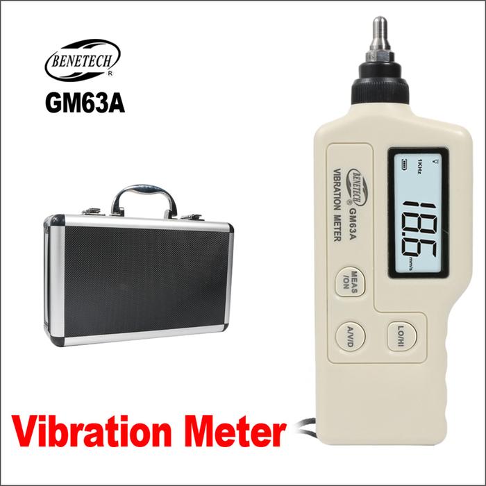BENETECH Vibration yzer Digital Vibration Meter Device Probe