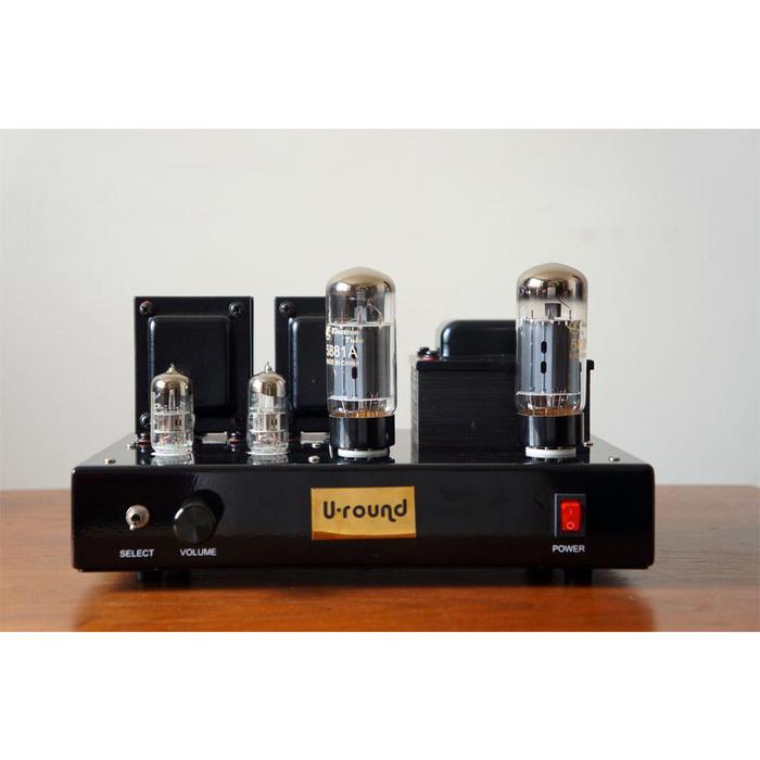 Latest 7W*2 Uround 5881A/KT66 Class A single-ended fever tube machine to send Bluetooth receiver,6N2